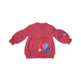 Boboli Floral Embroidered Sweatshirt