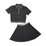 Mayoral Skirt and Polo Shirt Set