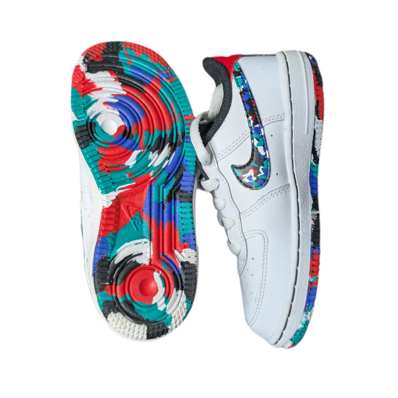 nike air force one melted crayon