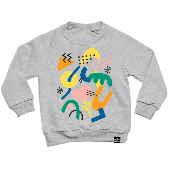 Whistle & Flute Abstract Shapes Sweatshirt