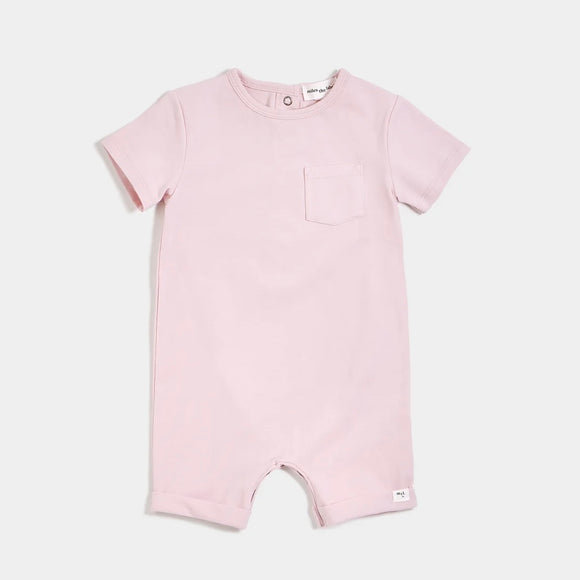 Miles The Label - Miles Basics Cloudy Pink Romper