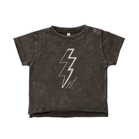 Rylee and Cru Raw Edge T-Shirt - You’re Electric