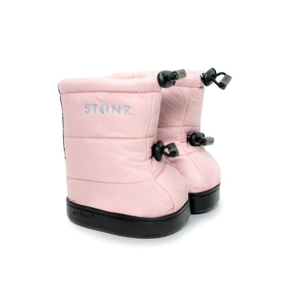 Stonz Baby/Toddler Puffer Booties - Haze Pink