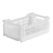 Ay-Kasa Folding Crates- Mini Box- White