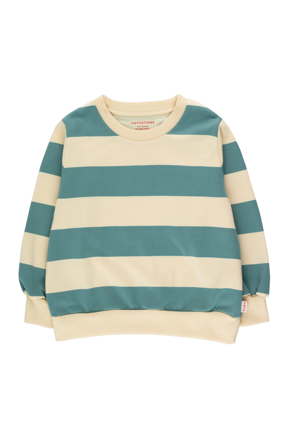Tiny Cottons Big Stripe Sweatshirt