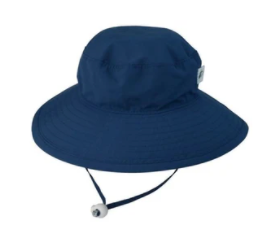 Puffin Gear Solar Nylon Sunshine Hat - Navy