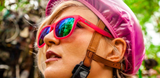 goodr - adult polarized sunglasses (Flamingo on a booze cruise)