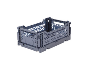 Ay-Kasa Folding Crates- Mini Box- Cobalt Blue