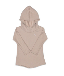 Os and Oakes Bamboo Hoodie- Fawn