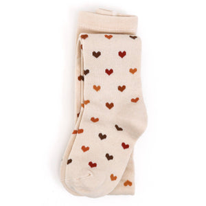 Little Stocking Co - Harvest Hearts Knit Tights