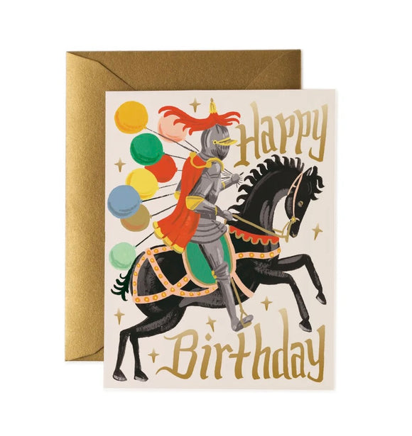 Rifle Paper Co. Meadow - Knight Birthday Card