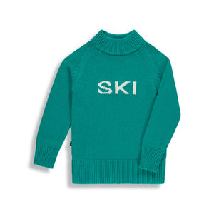 Birdz Kidz Ski Knit - Quetzal Green