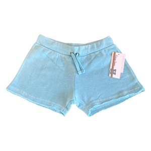 Vintage Havana Burnout Fleece Shorts - Bermuda Blue