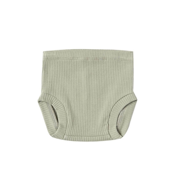 Quincy Mae Ribbed Bloomer - Sage